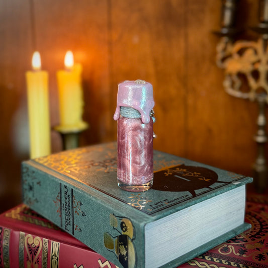 True to Self,  A Blue to Pink Color Change Mini Potion Bottle Fidget