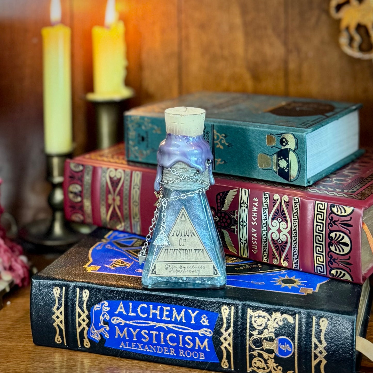 Potion of Invisibility, A Color Changing Potion Bottle Prop