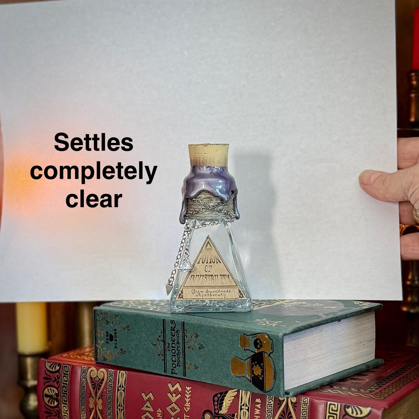 Potion of Invisibility, A Color Changing Potion Bottle Prop