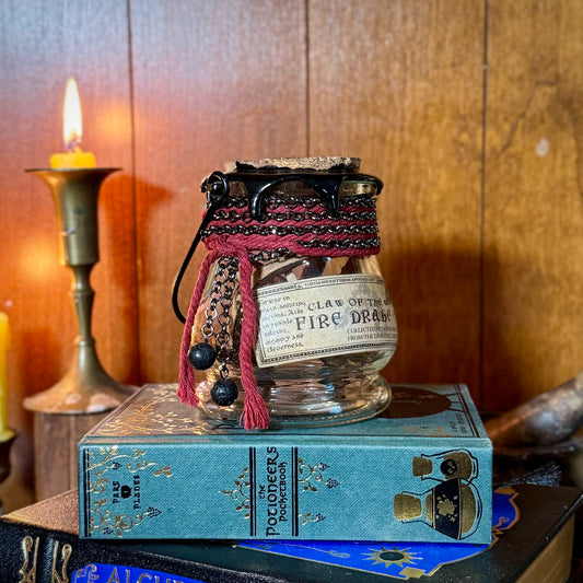 Claw of The Fire Drake, A Draconic Apothecary Jar Prop