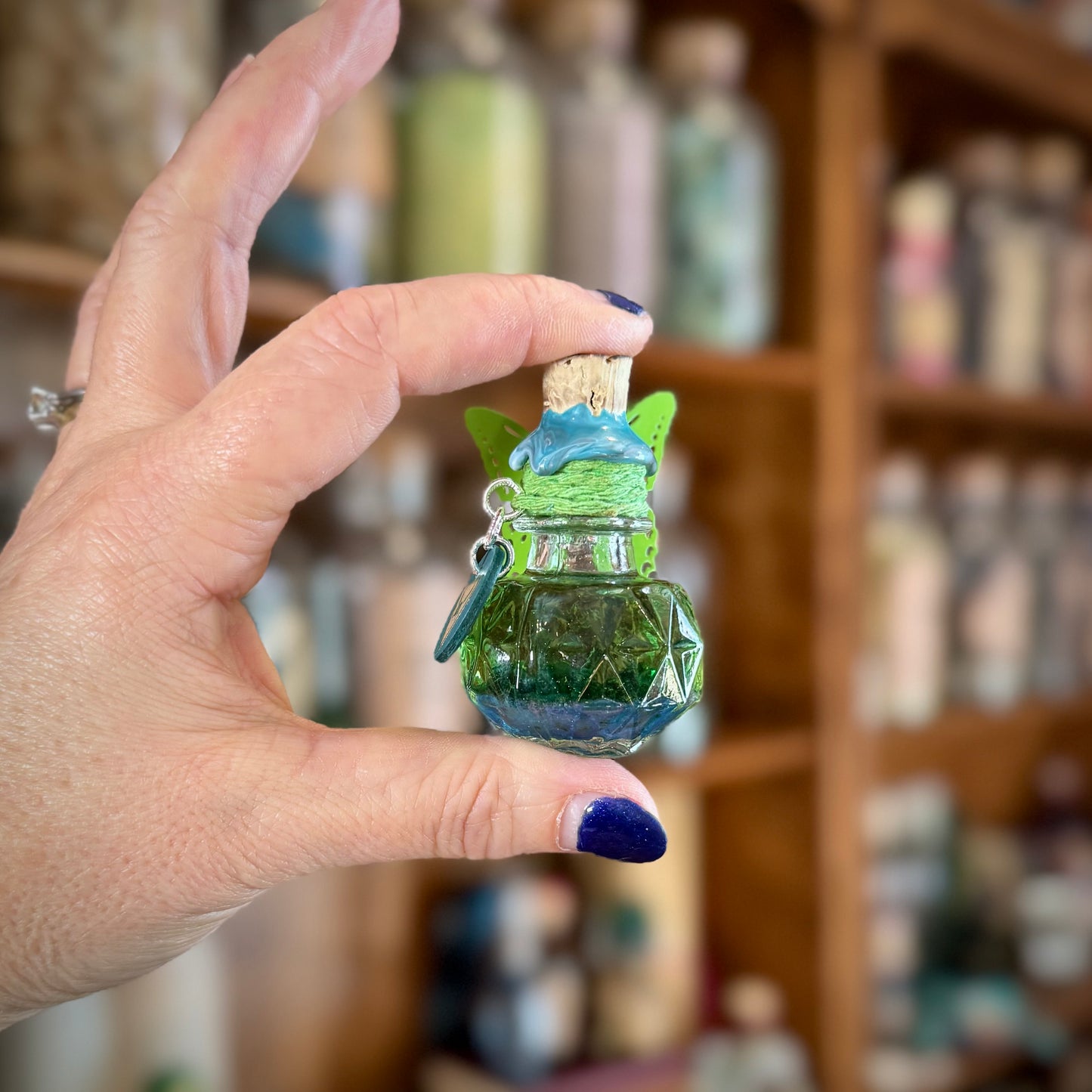 Green Fairy Tonic, A Mini Fidget Potion Bottle