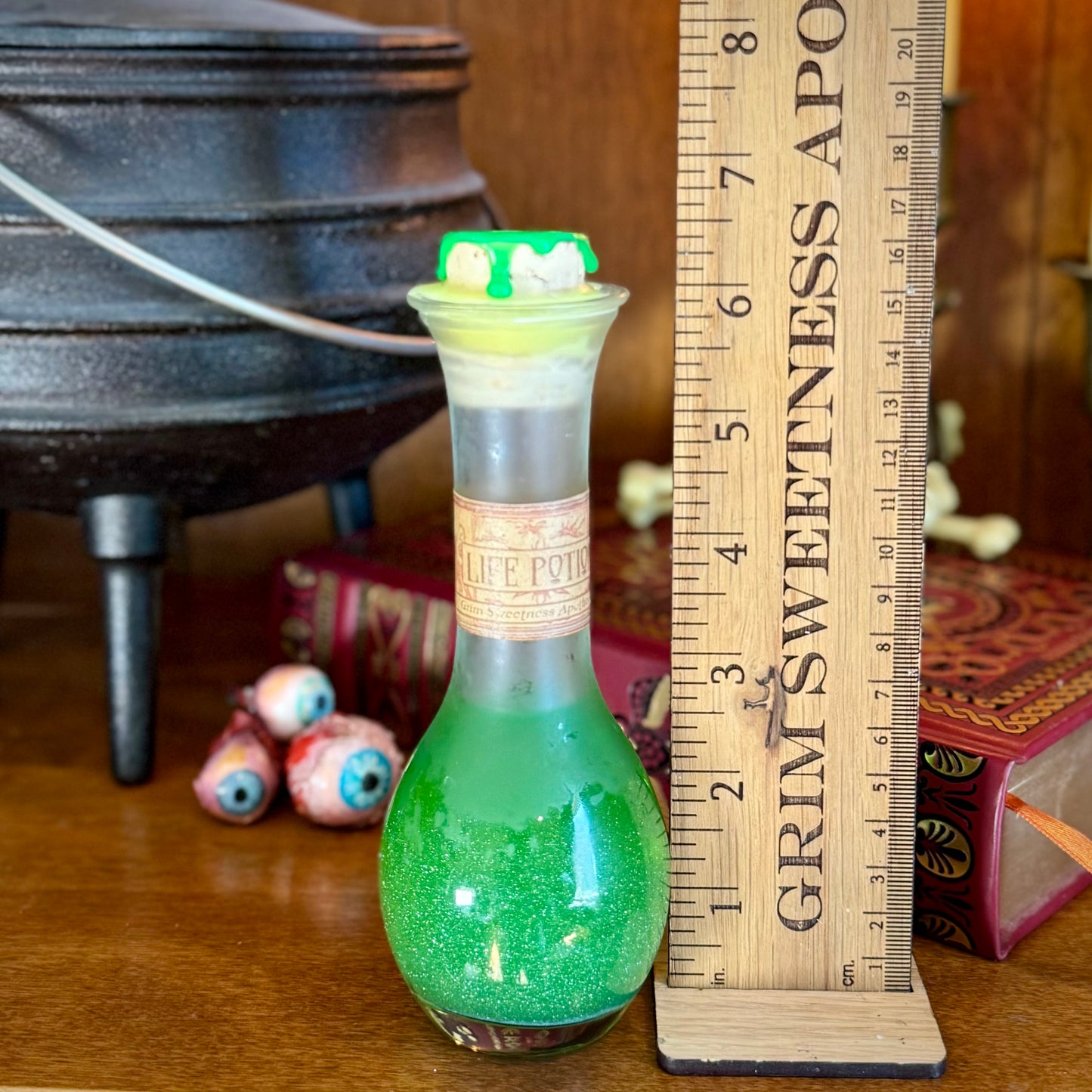 Life Potion, A Hocus Pocus Inspired Decorative Potion Bottle