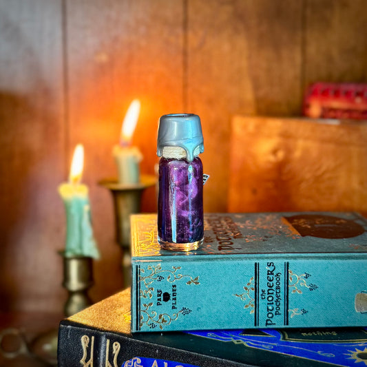 True to Self, Asexual Pride Flag Mini Potion Bottle Fidget