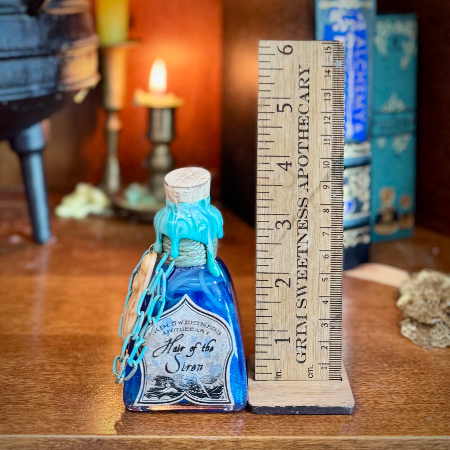 Imperfect Hair of the Siren Potion Bottle Prop