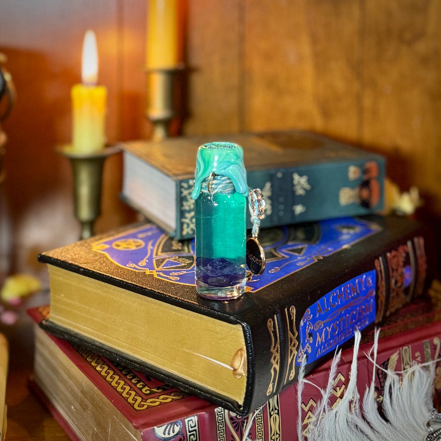 Pisces, A Zodiac Themed Mini Potion Bottle Fidget