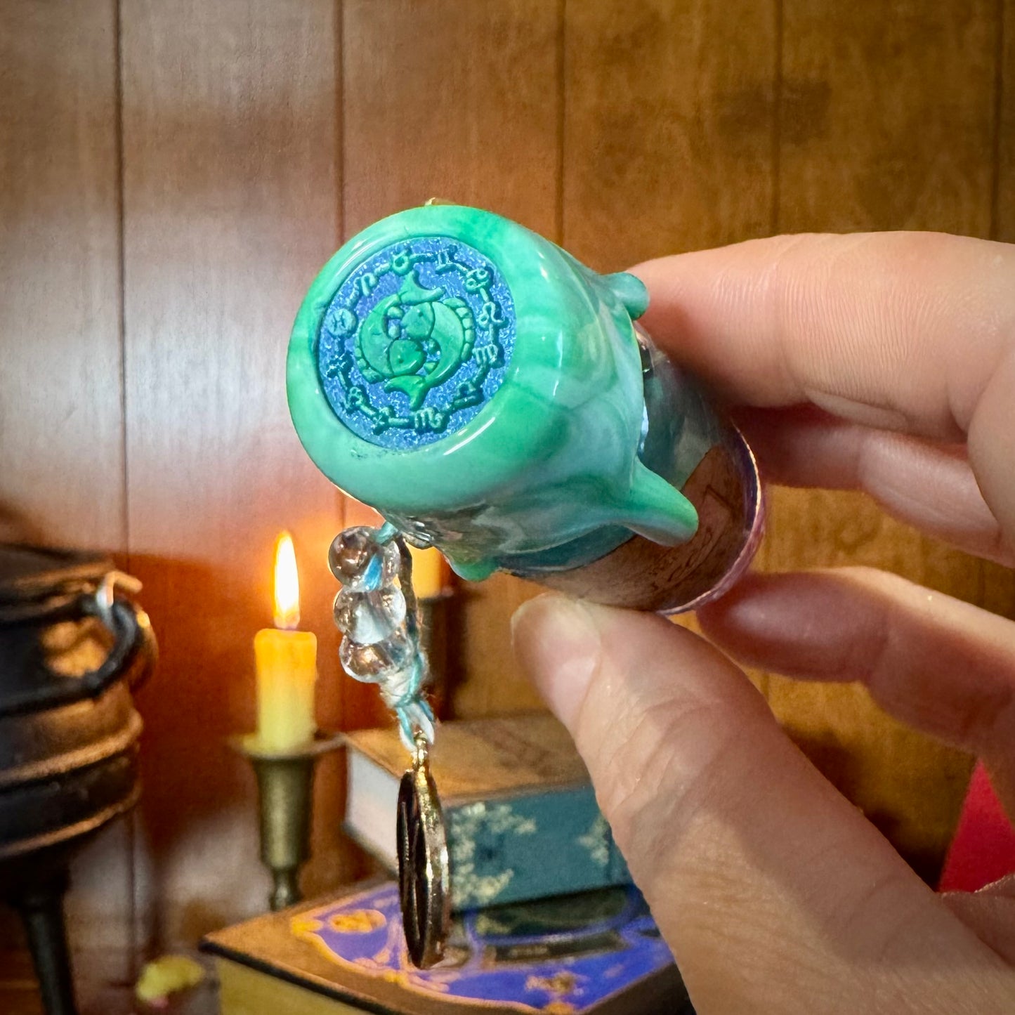 Pisces, A Zodiac Themed Mini Potion Bottle Fidget