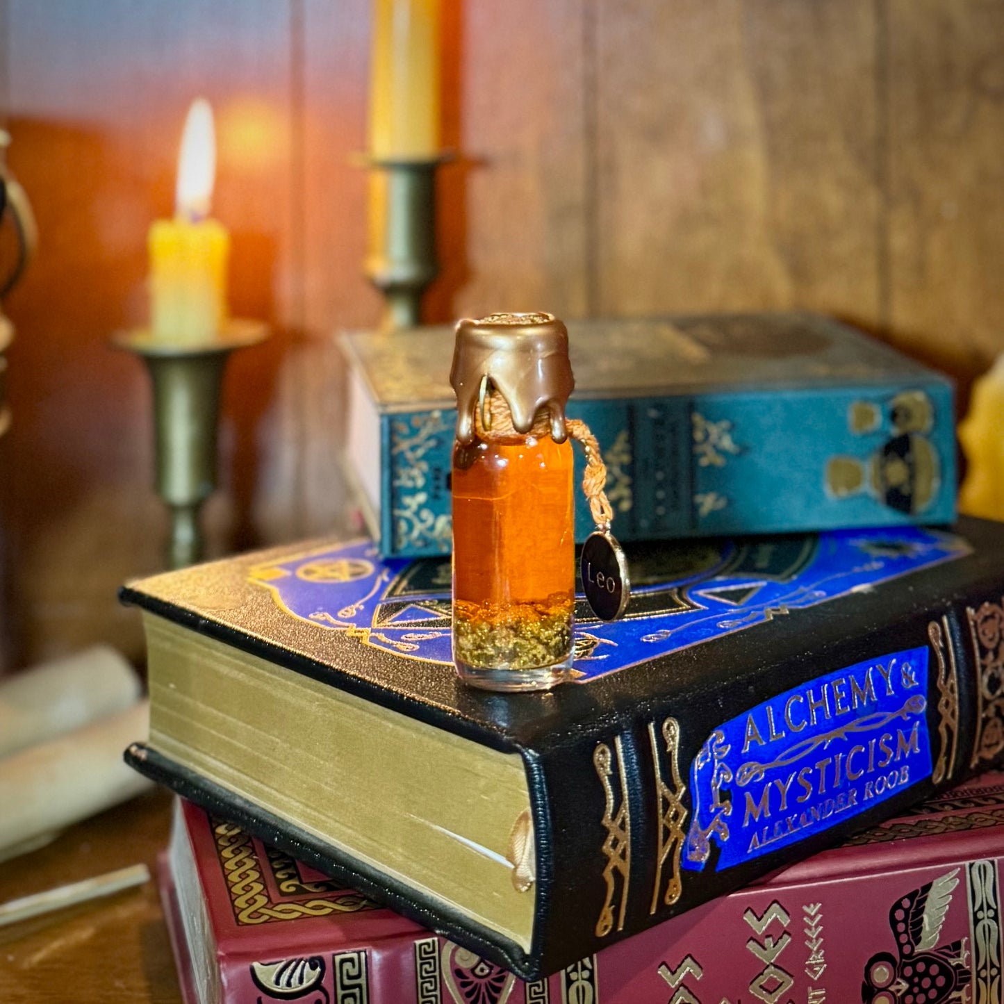 Leo, A Zodiac Themed Mini Potion Bottle Fidget