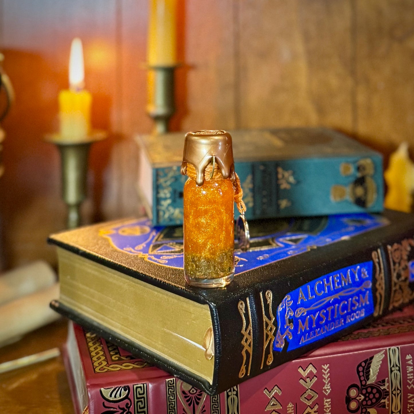 Leo, A Zodiac Themed Mini Potion Bottle Fidget