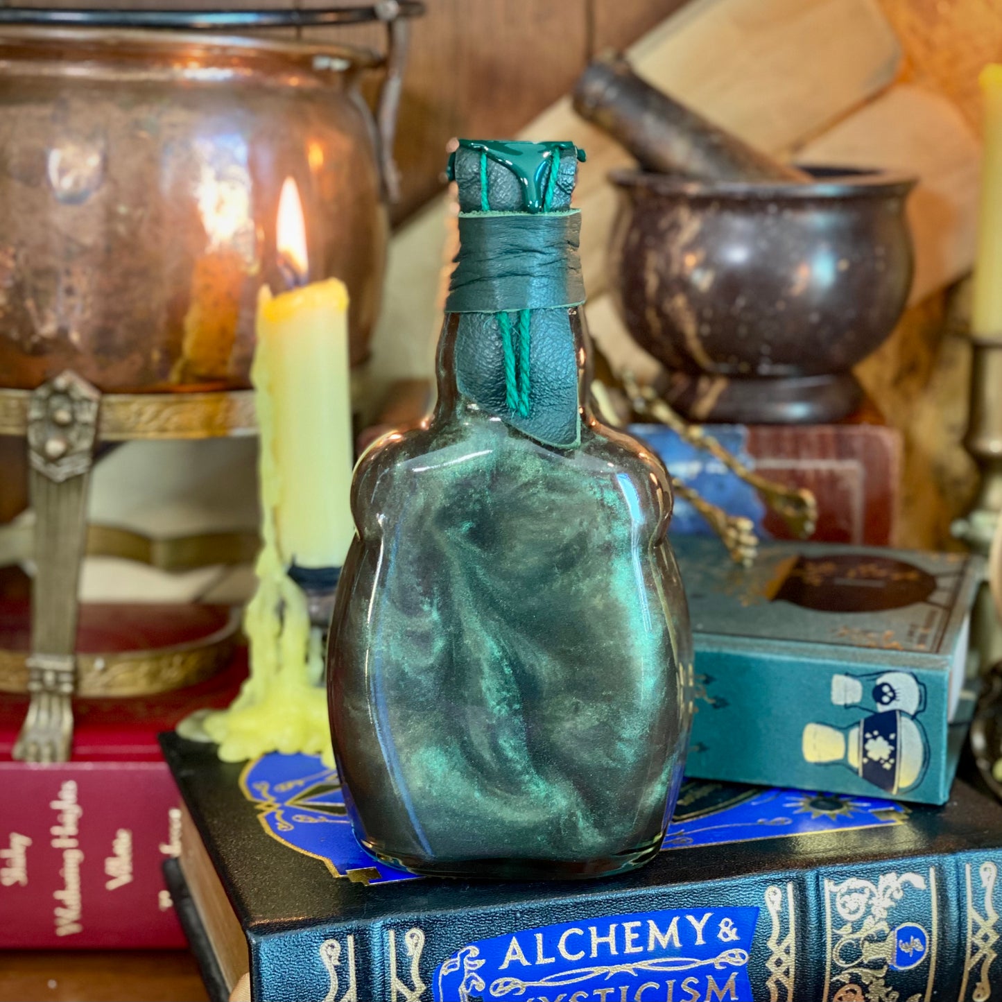 Dragon’s Blood, A Color Change Potion Bottle Prop