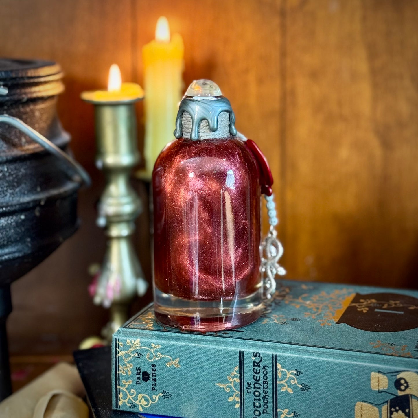 Gorgon Blood, Color Changing Potion Bottle Prop