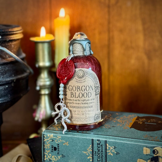 Gorgon Blood, Color Changing Potion Bottle Prop