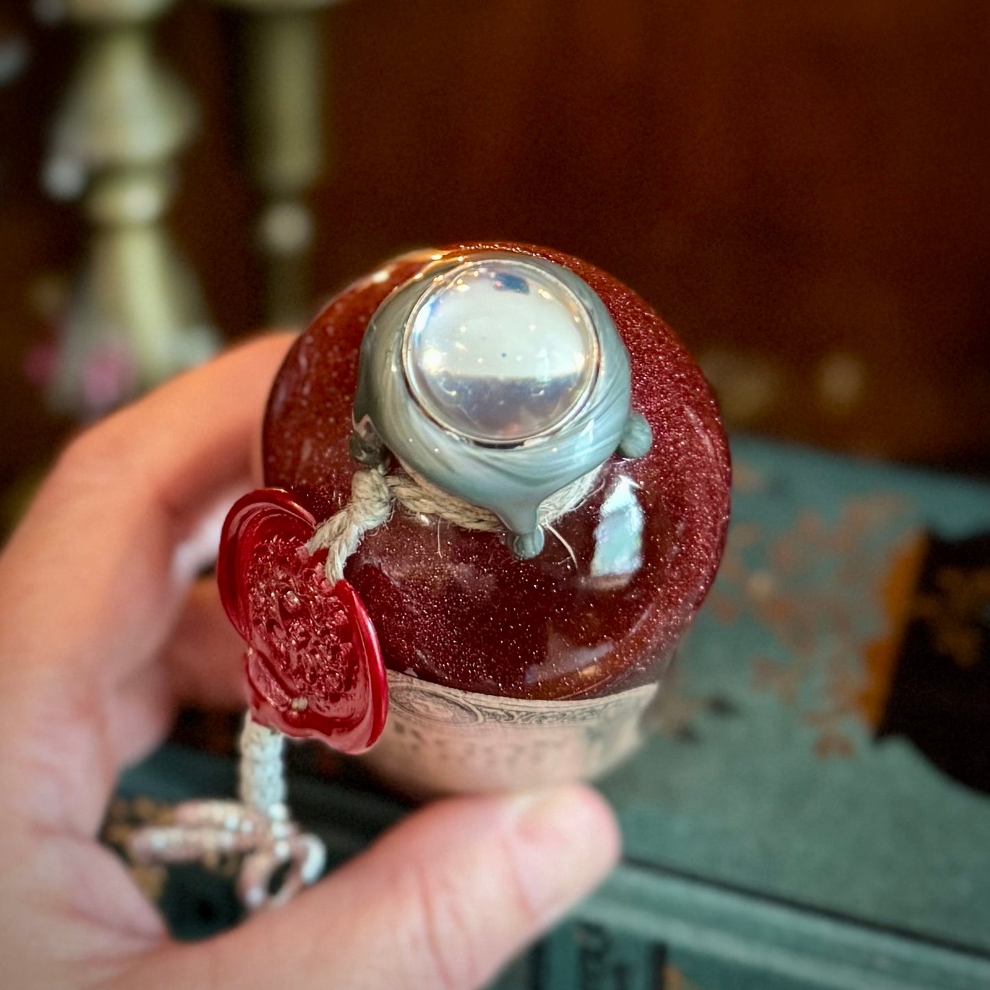 Gorgon Blood, Color Changing Potion Bottle Prop