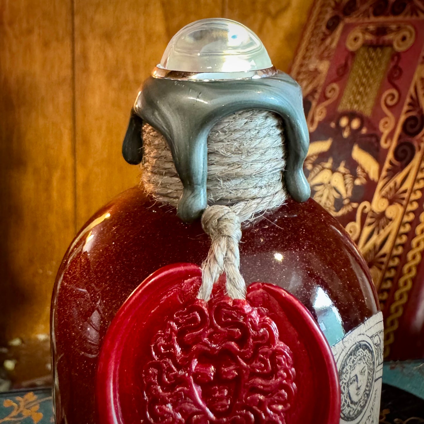 Gorgon Blood, Color Changing Potion Bottle Prop