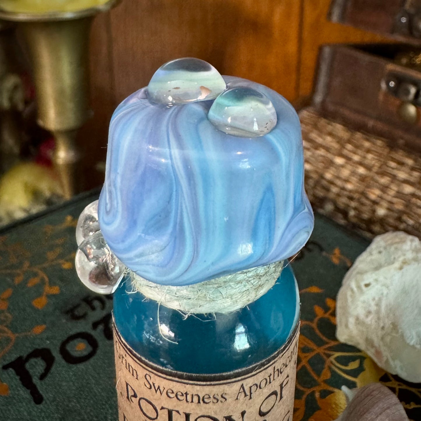Potion of Water Breathing, A Mini Potion Bottle Fidget