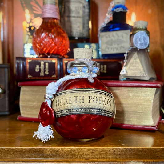 Health Potion, A Color Changing Potion Bottle Prop