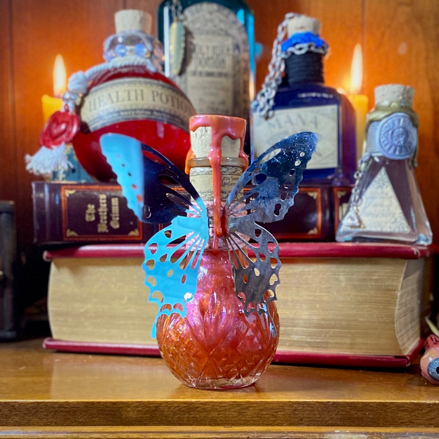 Fairy Tonic, A Swirling Potion Bottle Prop