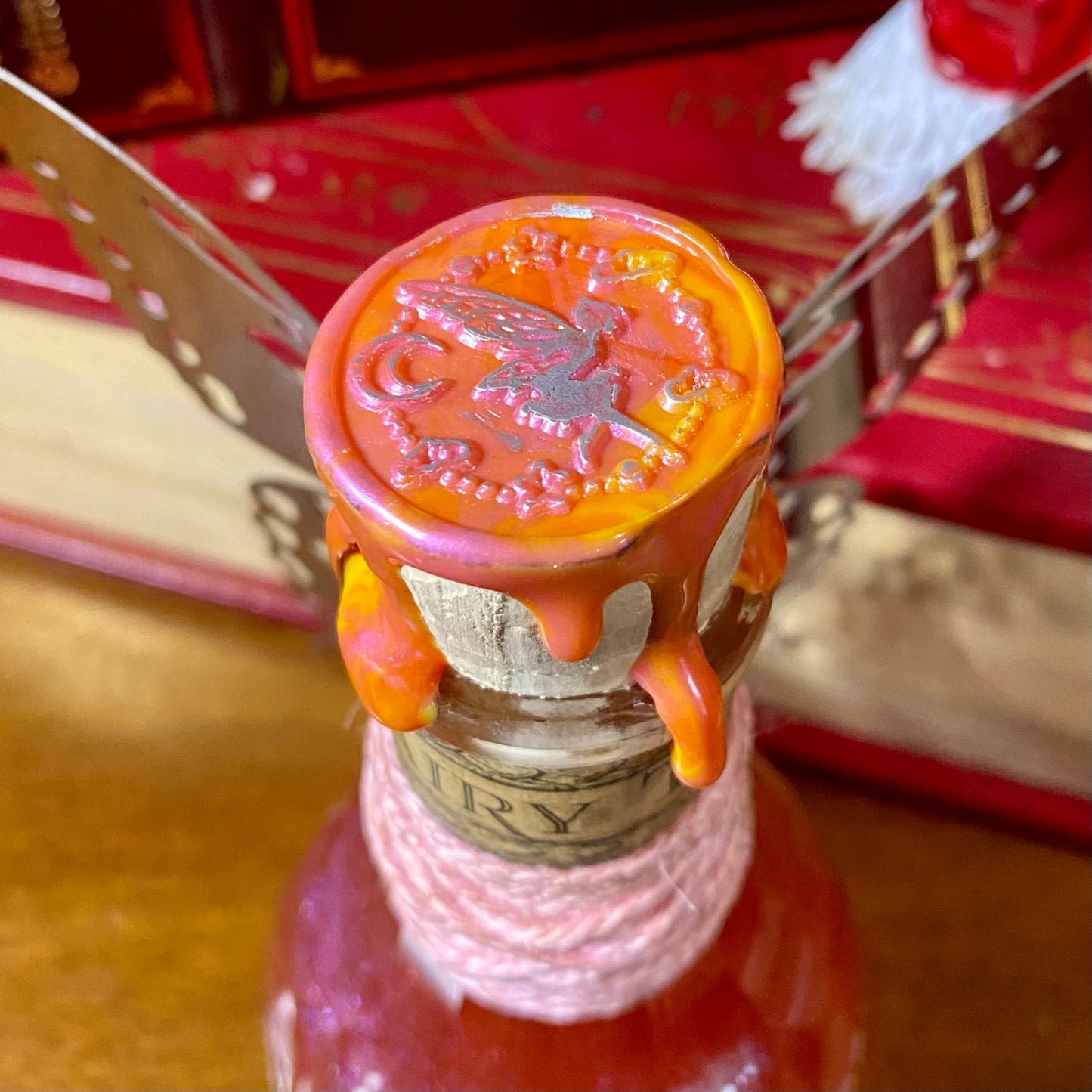 Fairy Tonic, A Swirling Potion Bottle Prop