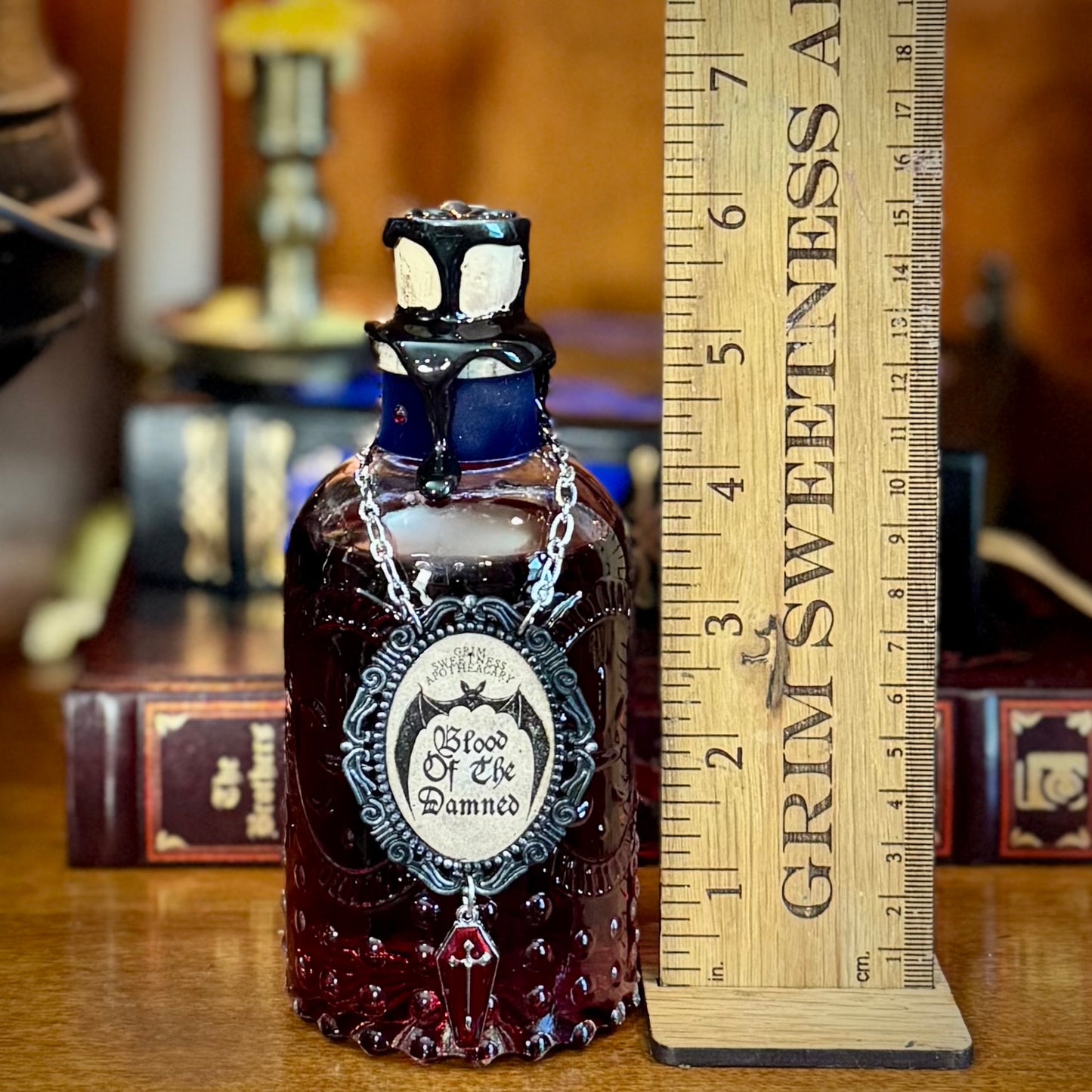 Vampire Blood, Blood of the Damned Potion Bottle Decor