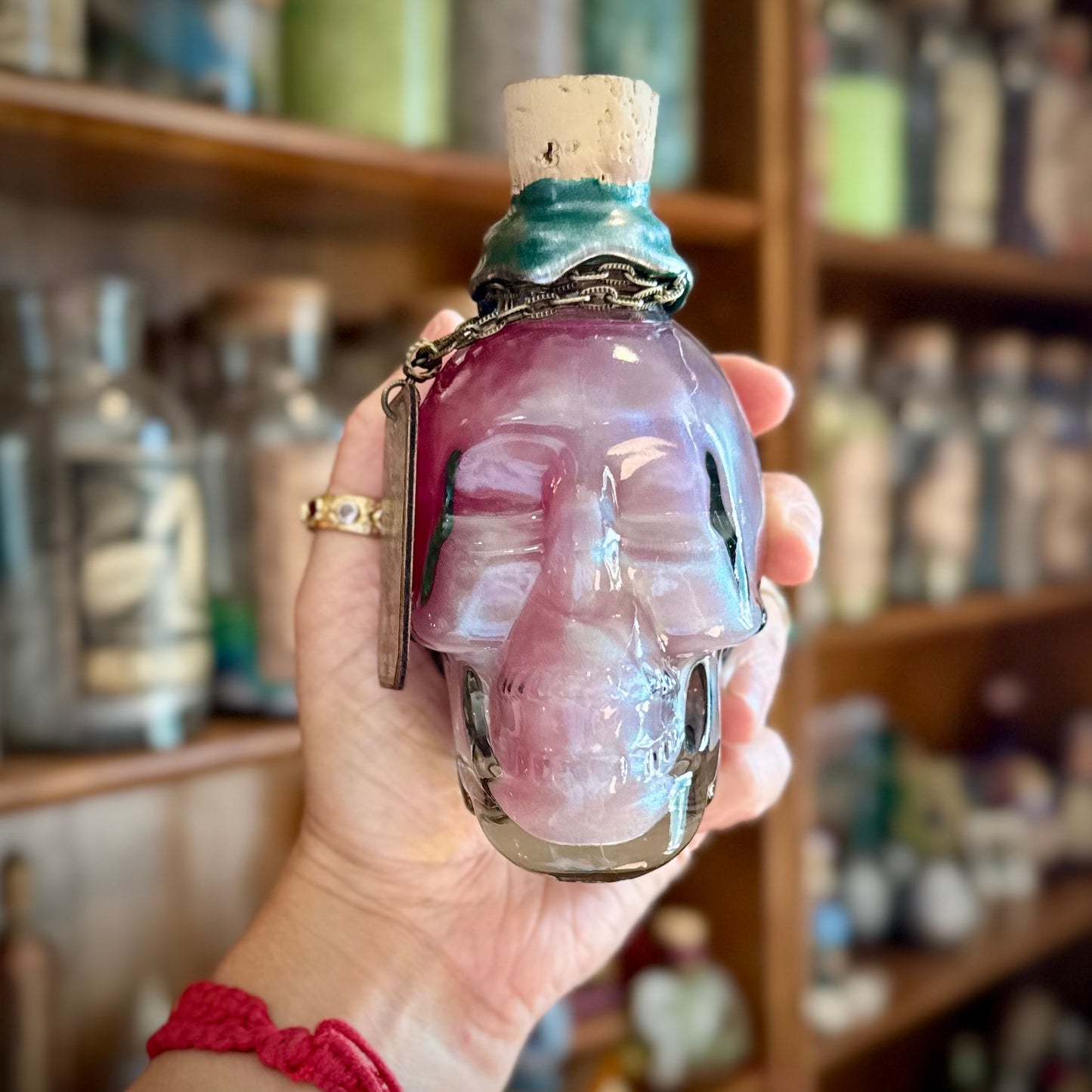 Elixir of Oleander, A Color Changing Potion Bottle Prop