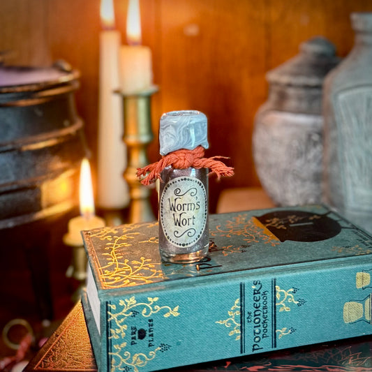 Worms Wart Mini Potion Bottle Fidget- WAX TOP