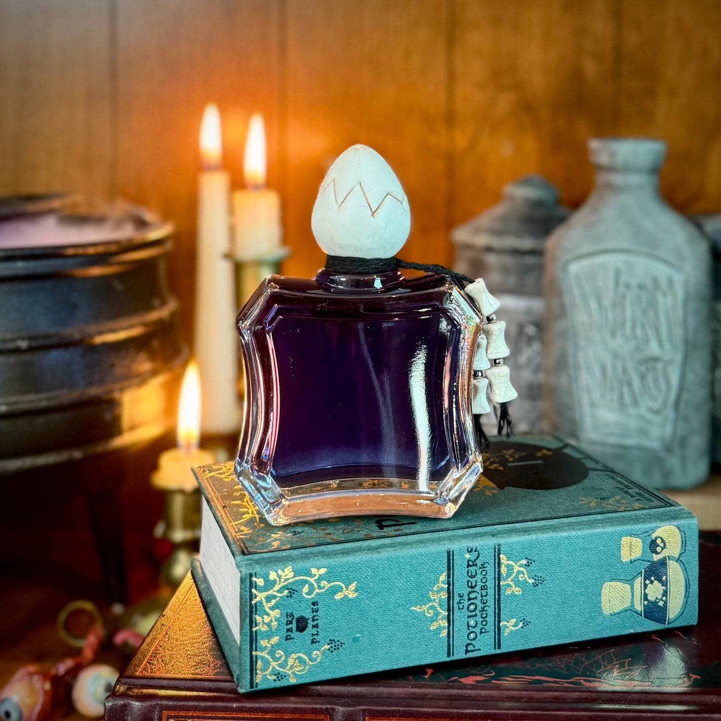 Ukrainian Haunting Spell, A Color-Changing Potion Bottle Prop
