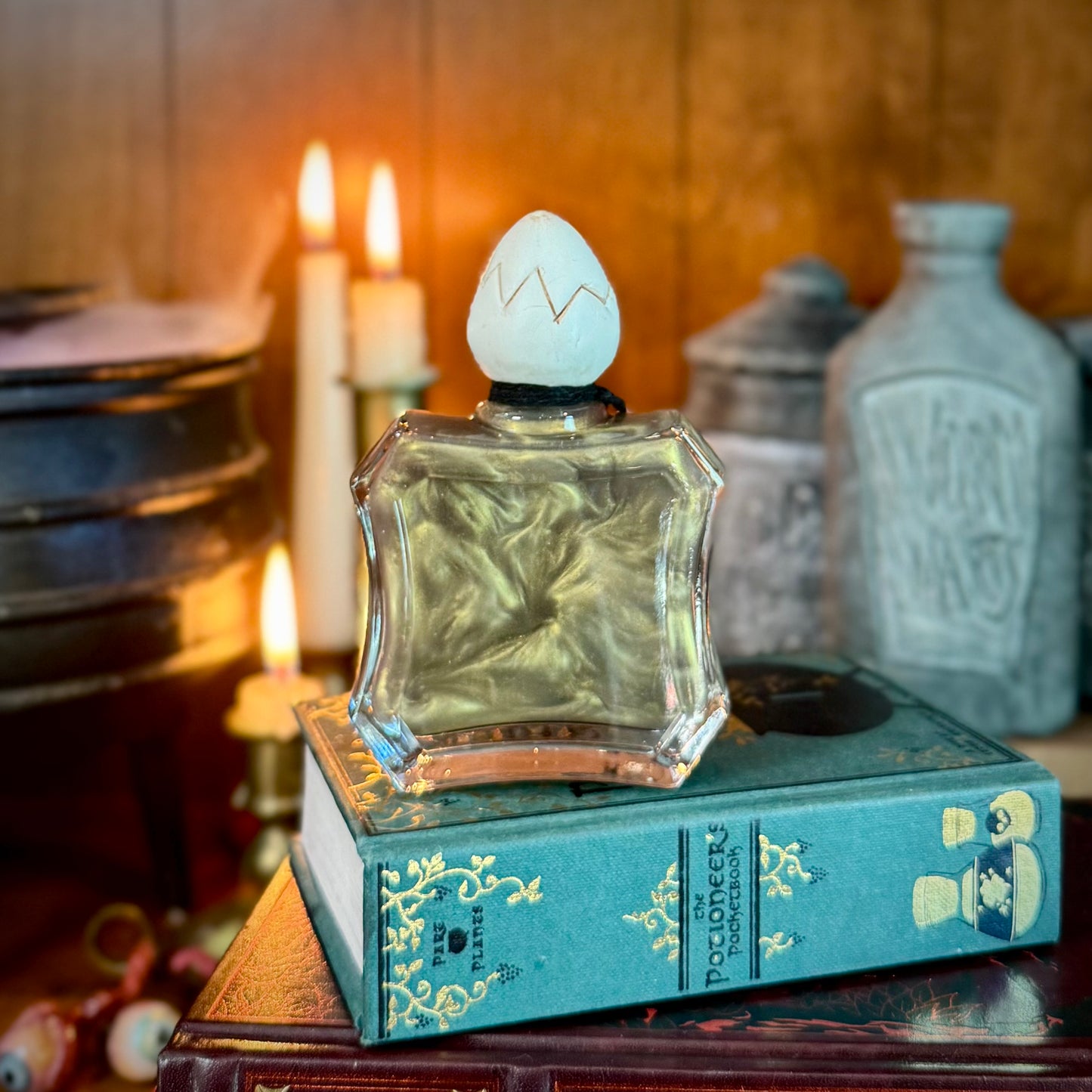 Ukrainian Haunting Spell, A Color-Changing Potion Bottle Prop