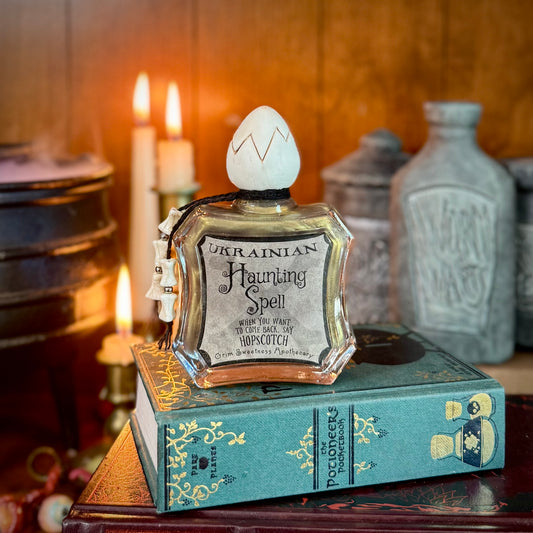 Ukrainian Haunting Spell, A Color-Changing Potion Bottle Prop