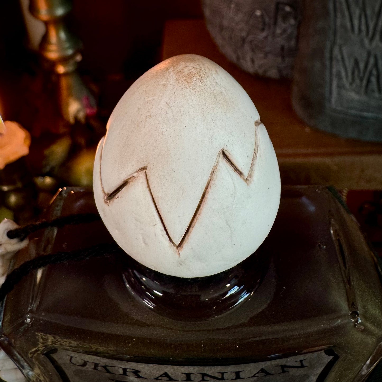 Ukrainian Haunting Spell, A Color-Changing Potion Bottle Prop