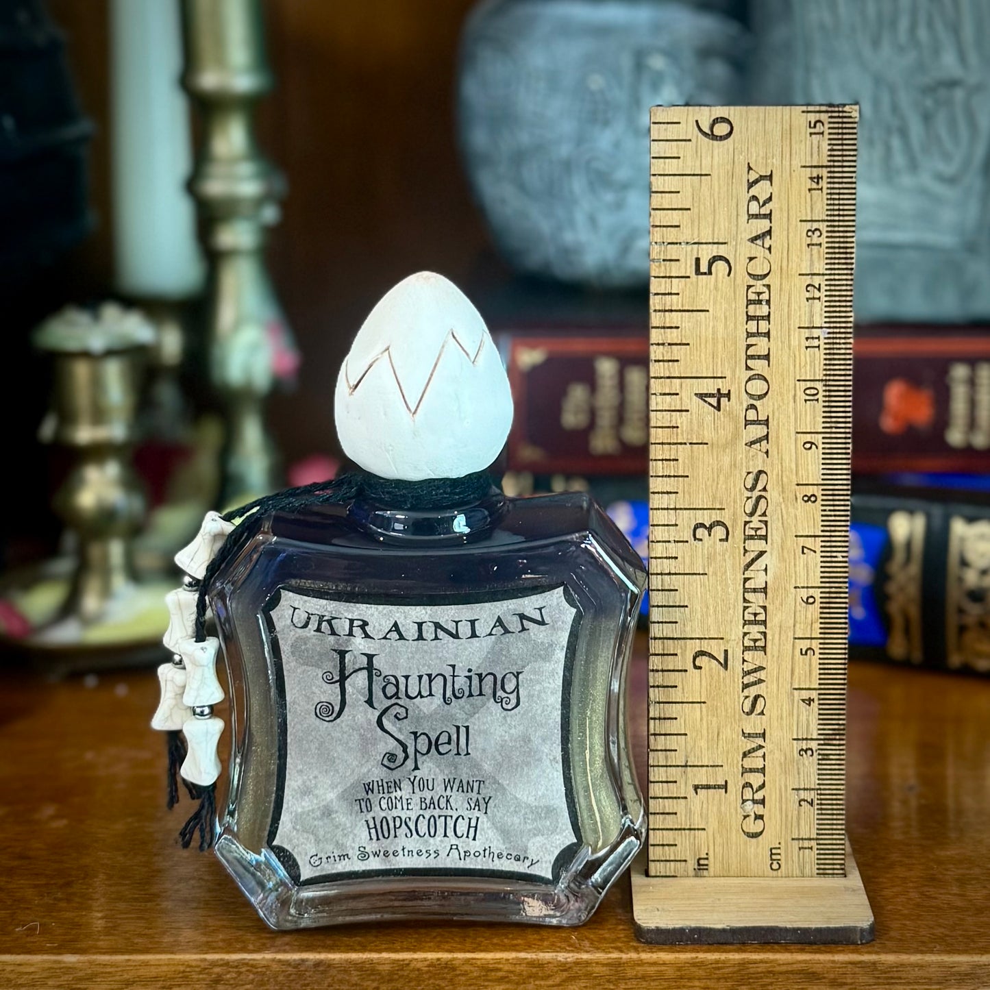 Ukrainian Haunting Spell, A Color-Changing Potion Bottle Prop
