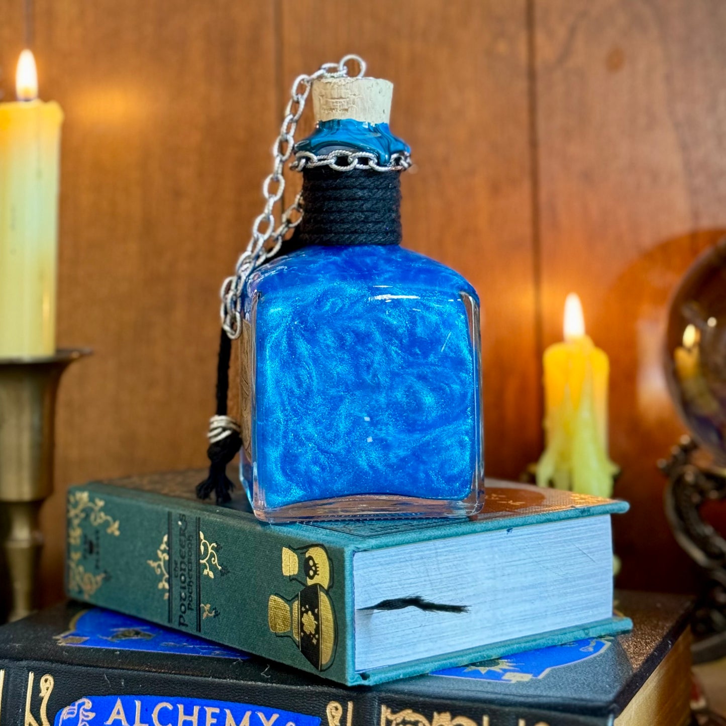 Mana Potion, A Color Changing Potion Bottle Prop