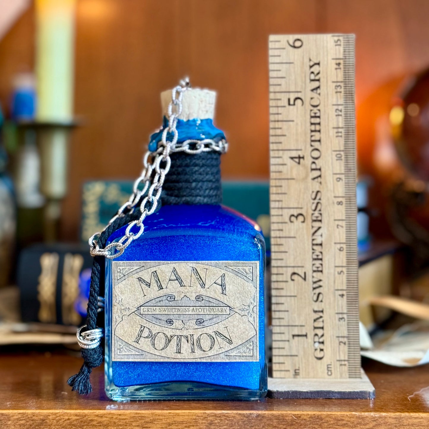 Mana Potion, A Color Changing Potion Bottle Prop