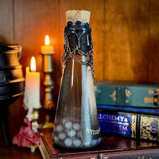 Bottled Orbs, A Ghostly Color-Changing Potion Bottle Prop