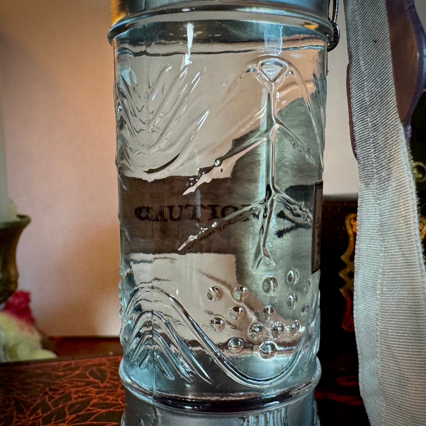 Aqua Tofana, A Color Change Decorative Potion Bottle