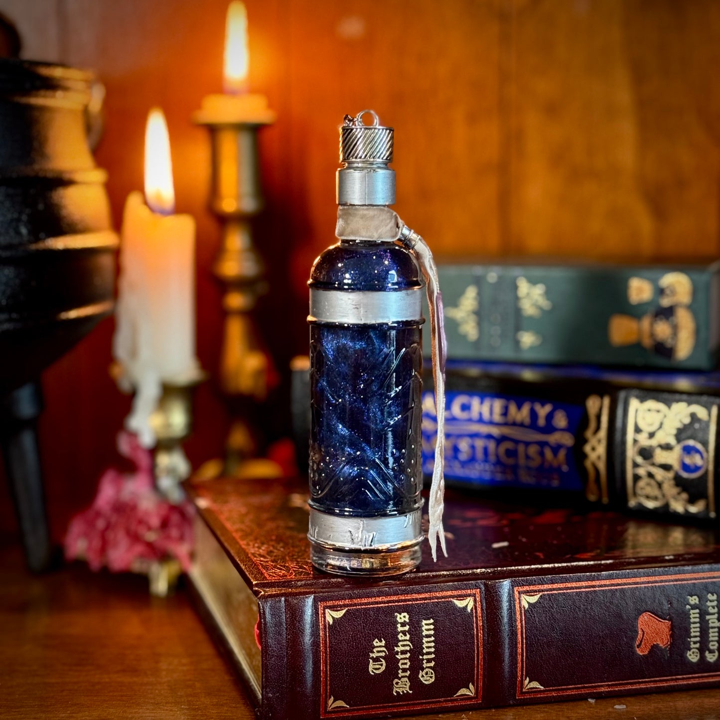 Aqua Tofana, A Color Change Decorative Potion Bottle