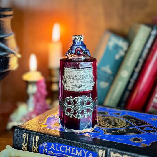 Essence of Belladonna, Deadly Nightshade, Color Change Potion Bottle