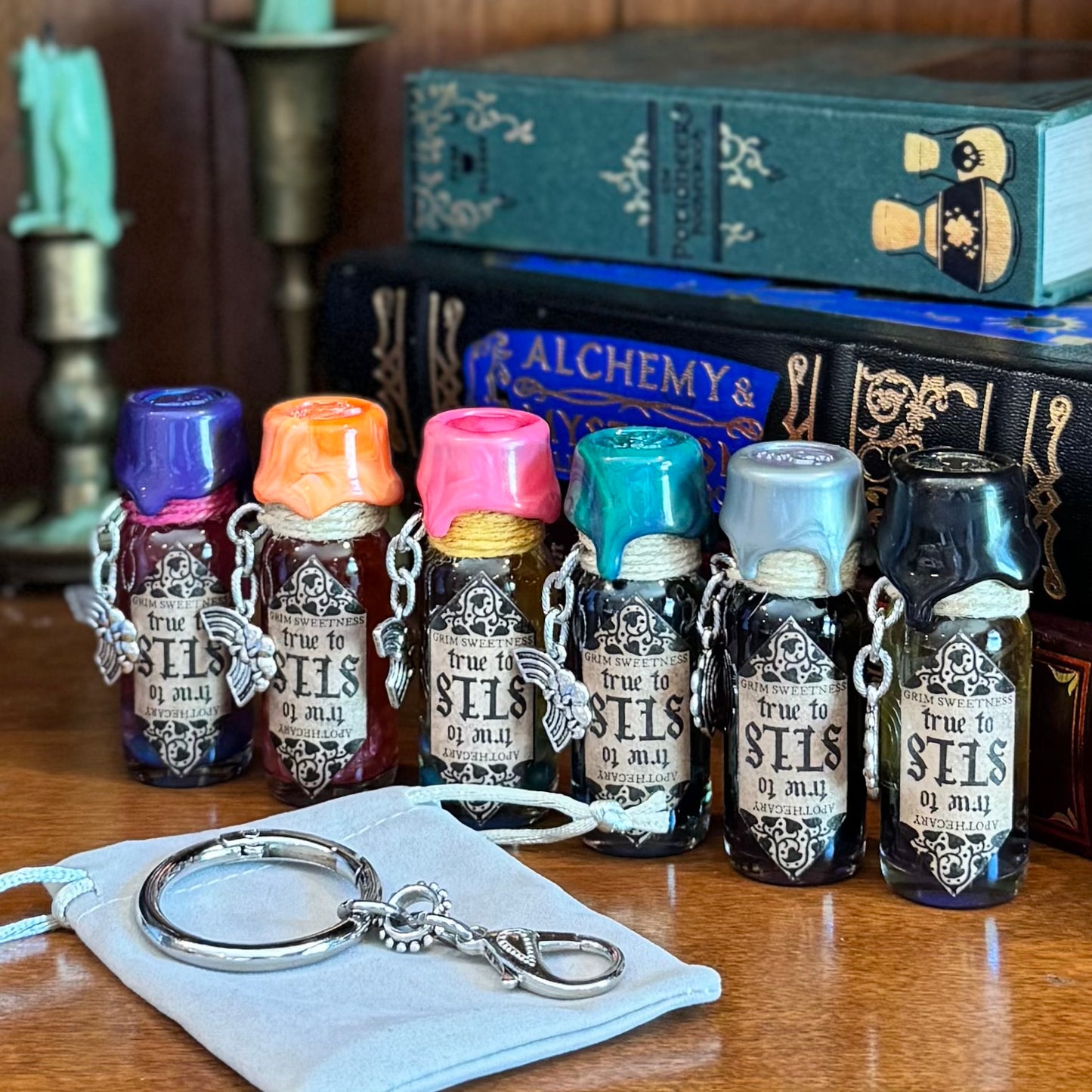 Set of Six True to Self Pride Mini Fidget Potions
