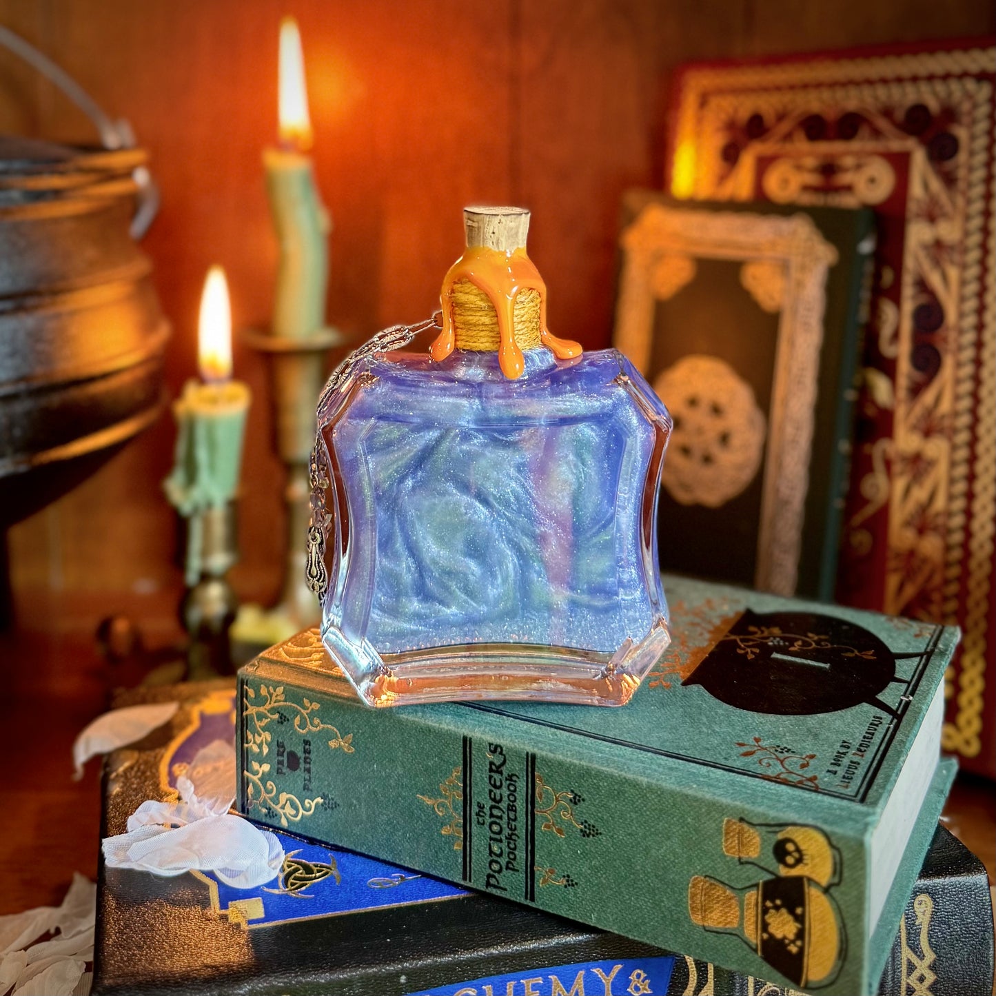 Philter of Flight, A Color Change Fairy Potion Bottle Prop