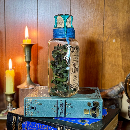 Knotgrass, A Decorative Fantasy Apothecary Jar