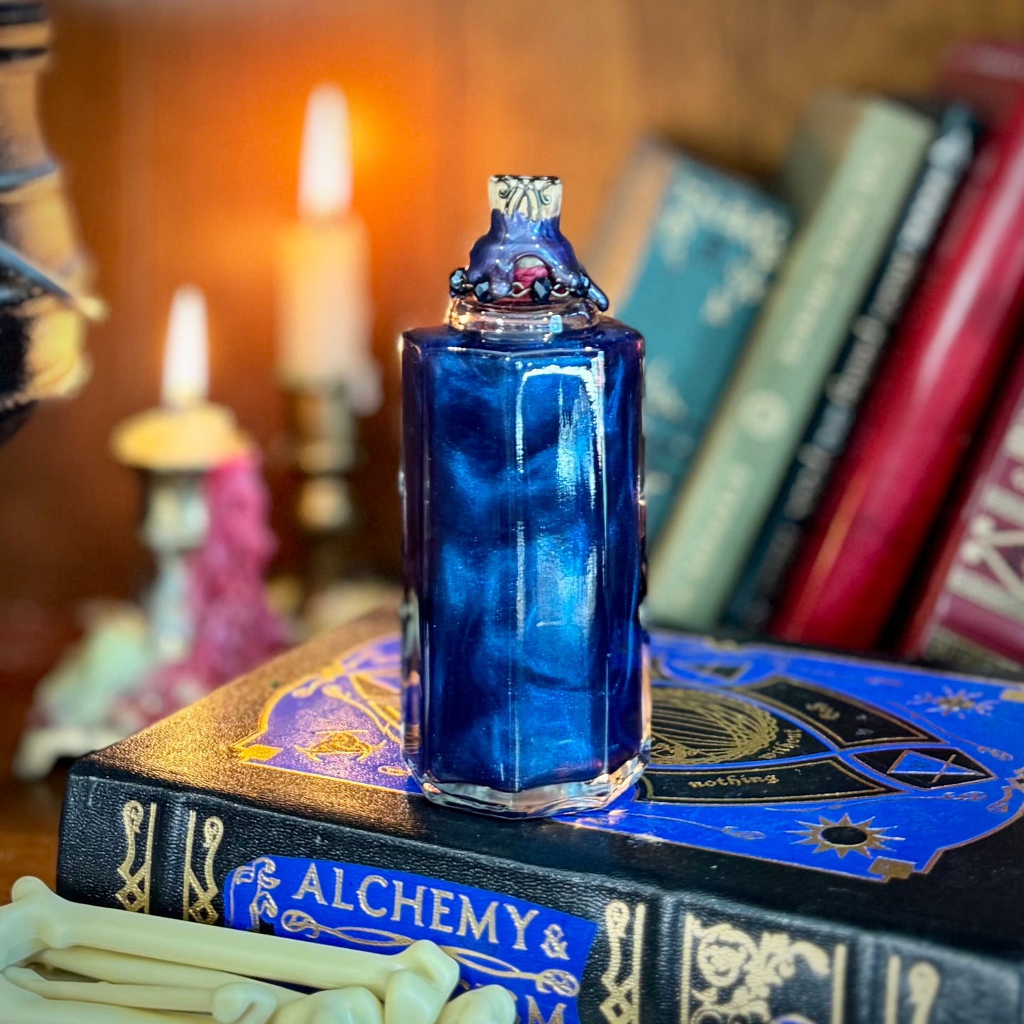 Essence of Belladonna, Deadly Nightshade, Color Change Potion Bottle