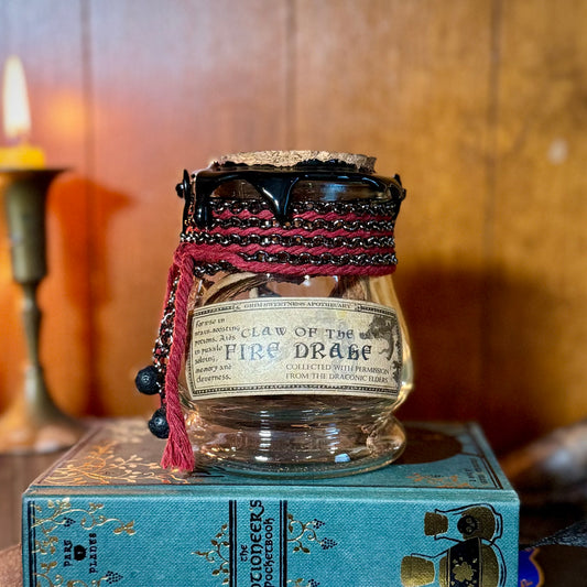 Claw of The Fire Drake, A Draconic Apothecary Jar Prop