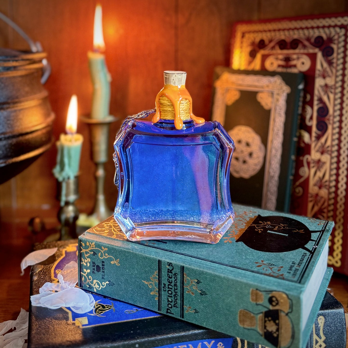 Philter of Flight, A Color Change Fairy Potion Bottle Prop
