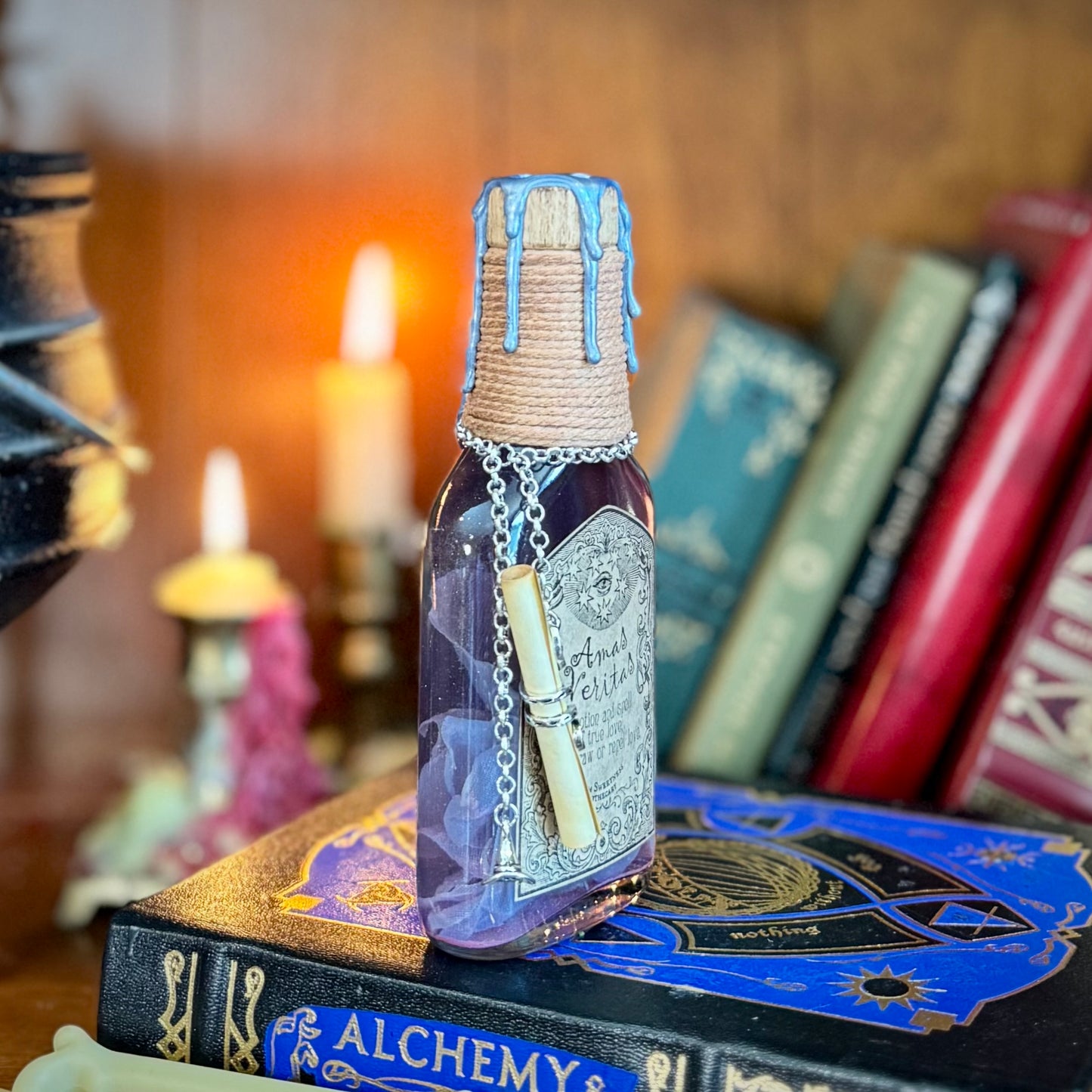 Amas Veritas, A Color Changing Love Potion and Spell Prop