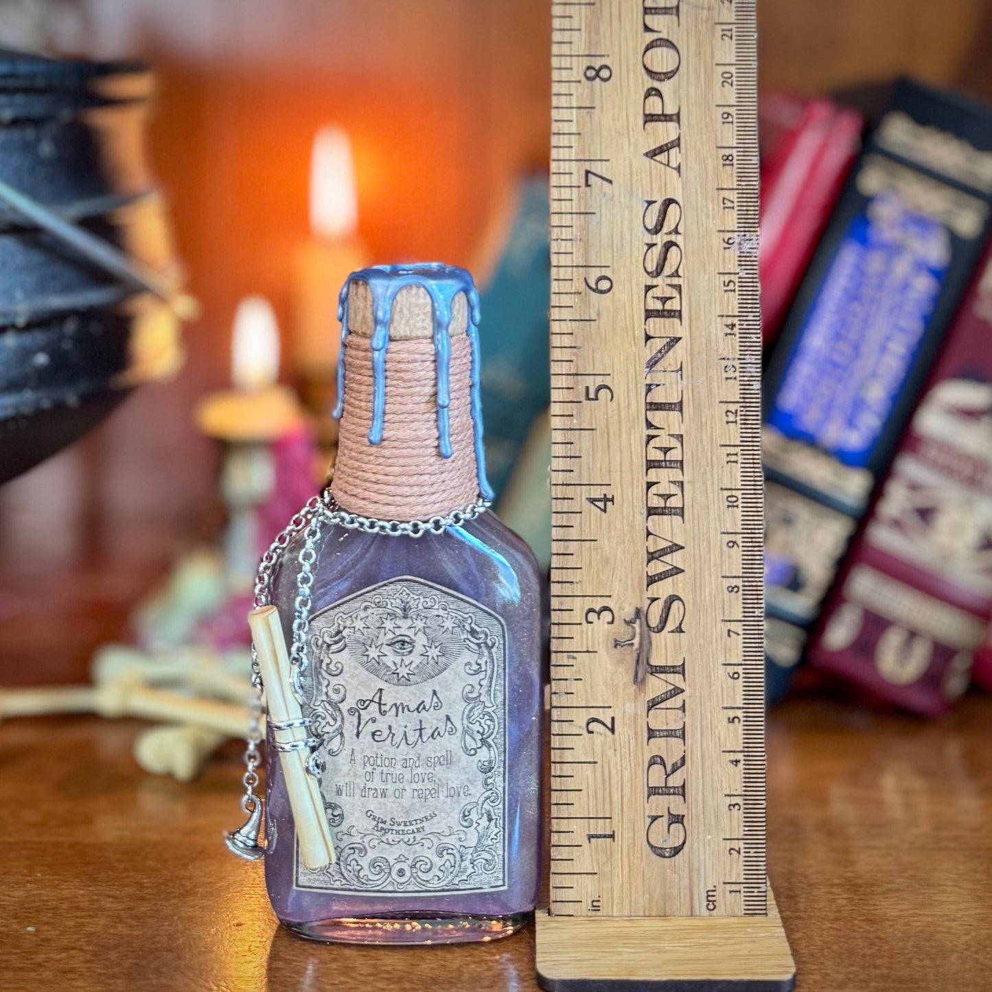 Amas Veritas, A Color Changing Love Potion and Spell Prop