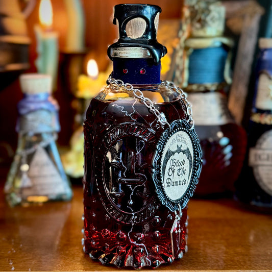 Vampire Blood, Blood of the Damned Potion Bottle Decor