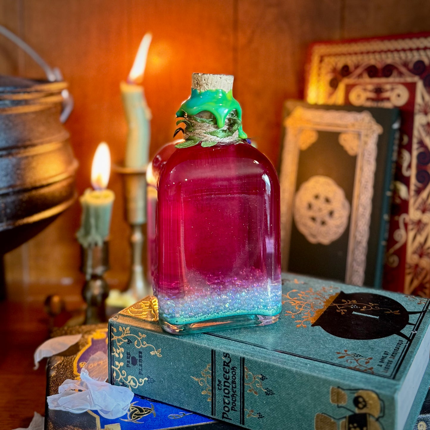 Eldritch Veil. A Fae, Color Change Potion Bottle Prop
