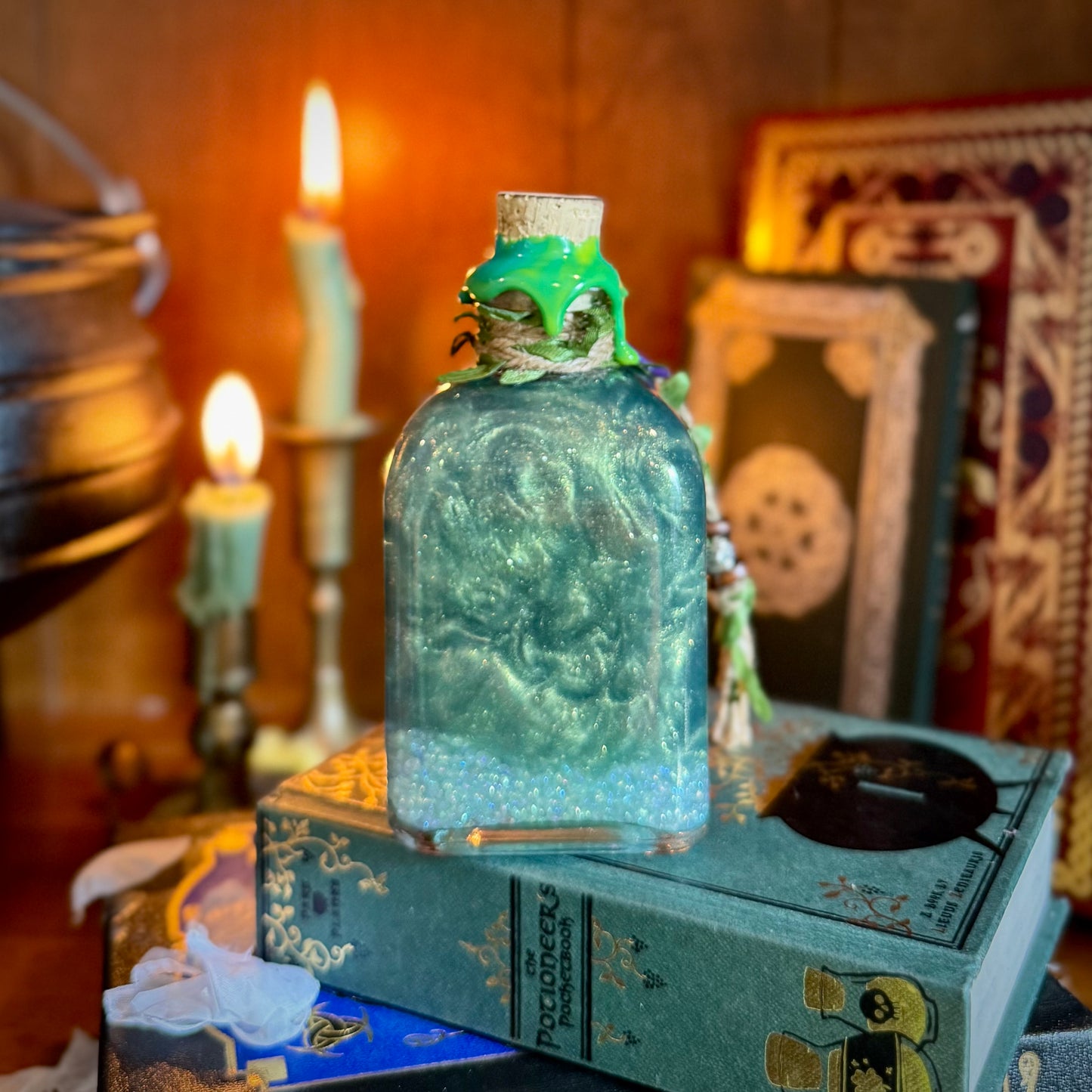 Eldritch Veil. A Fae, Color Change Potion Bottle Prop