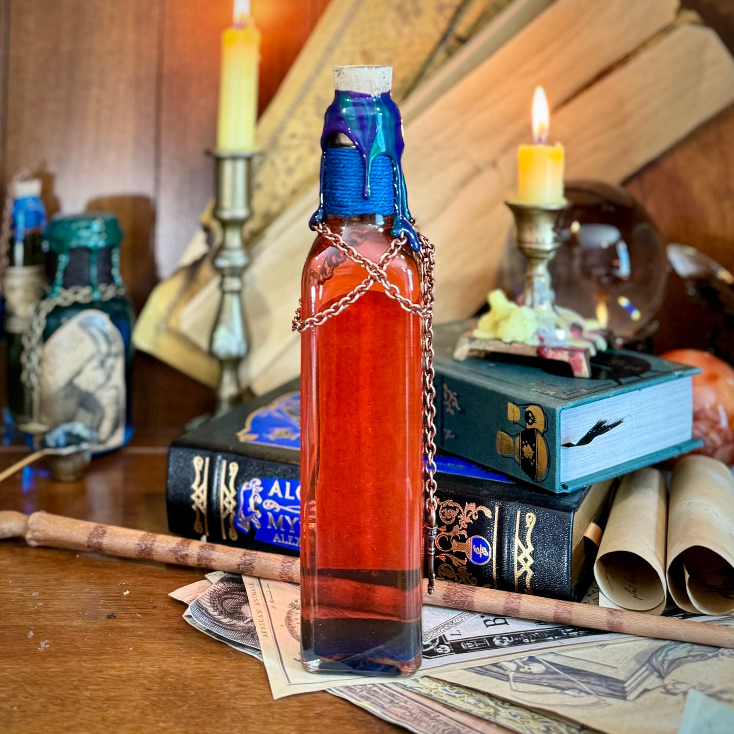 Potion of Curiosity, A Color Changing Potion Bottle Prop