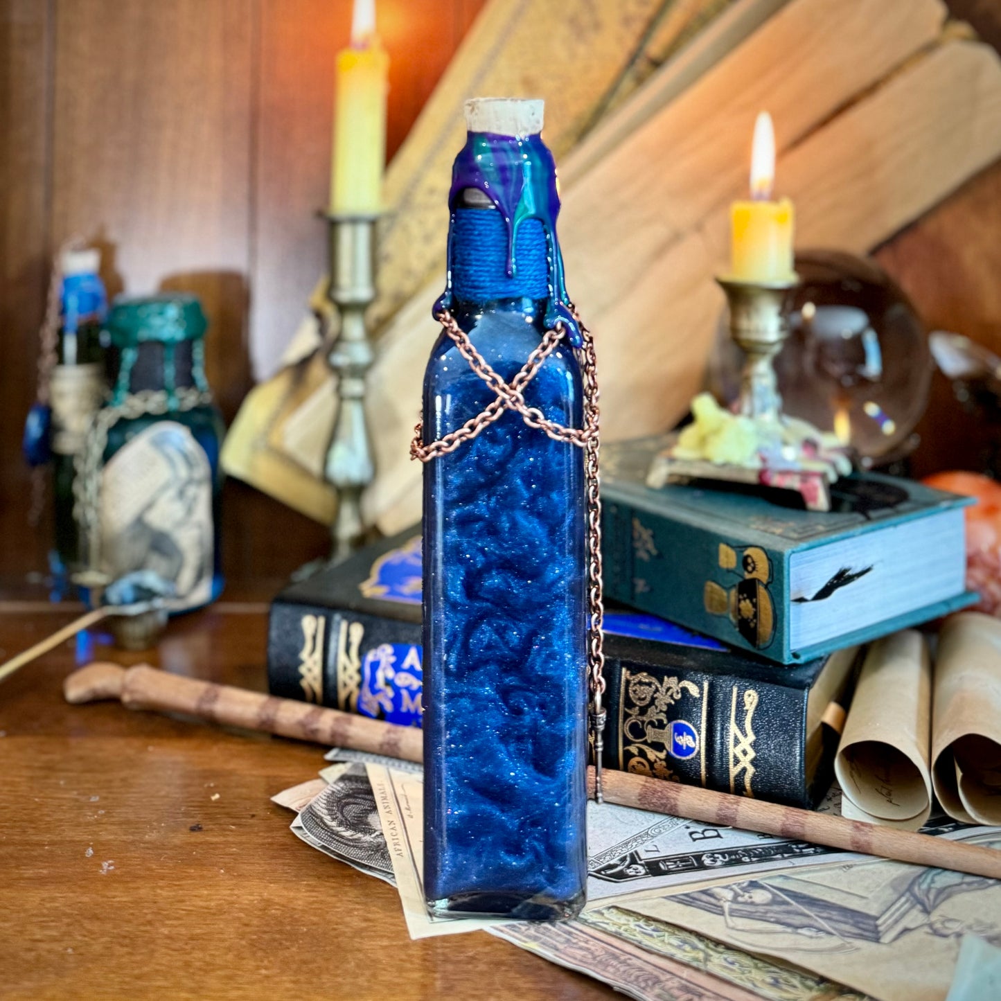 Potion of Curiosity, A Color Changing Potion Bottle Prop