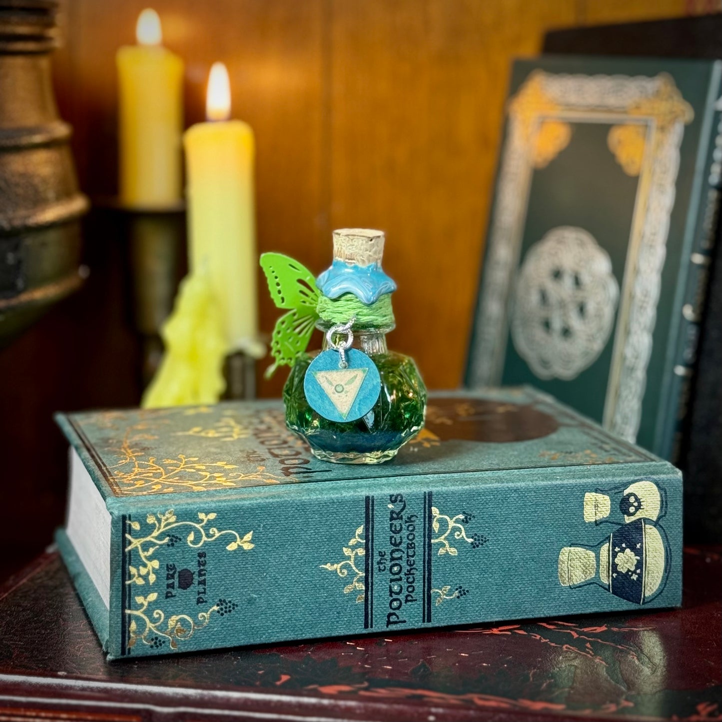 Green Fairy Tonic, A Mini Fidget Potion Bottle
