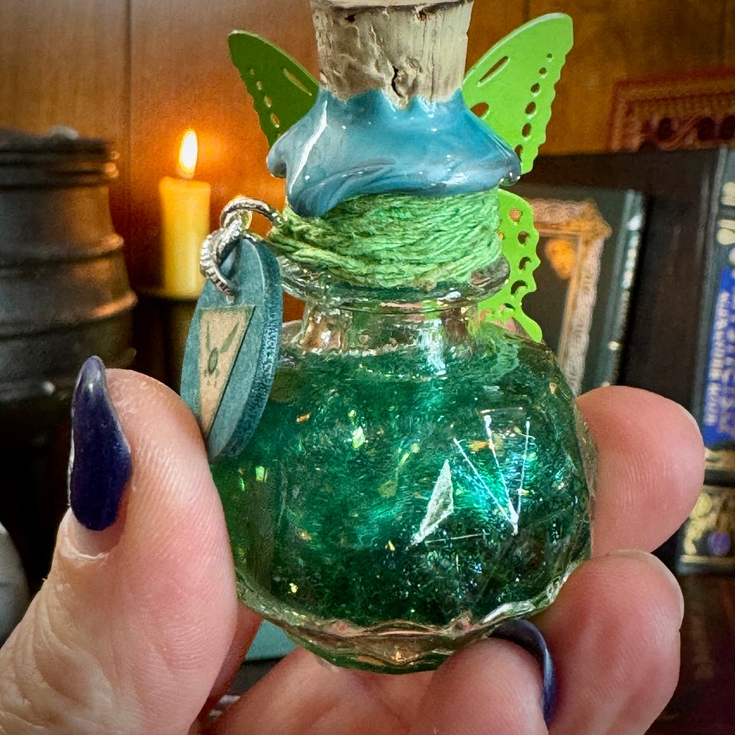 Green Fairy Tonic, A Mini Fidget Potion Bottle